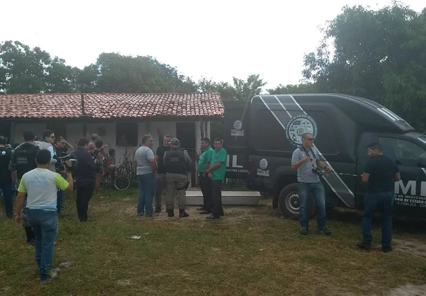 Casa onde a vítima foi assassinada 