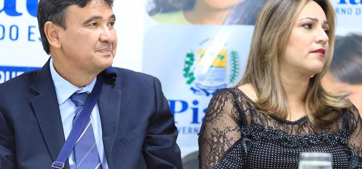 Governador Wellington Dias e deputada Rejane Dias