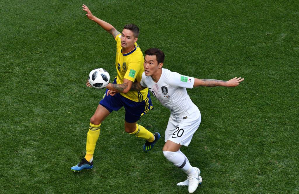 Suécia vence a Coreia do Sul pela Copa do Mundo 2018