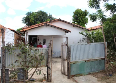 Residência onde ocorreu o crime