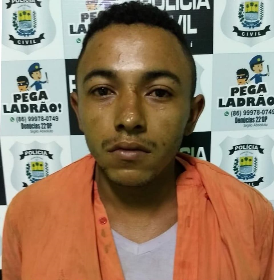 Mauro Henrique Alves Rodrigues preso em Teresina 