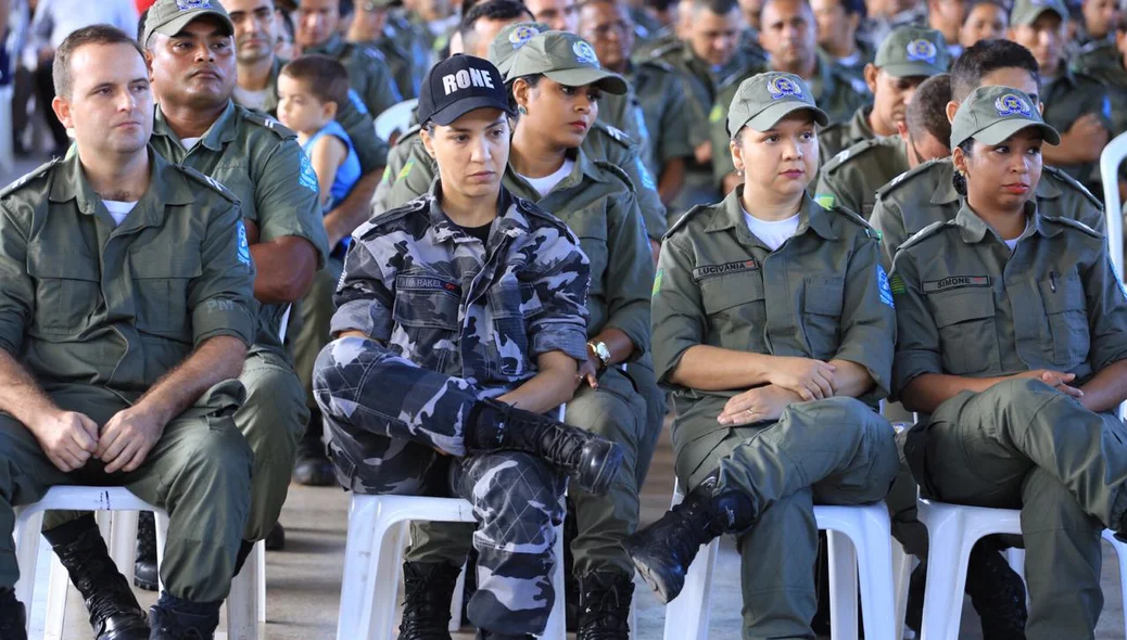 Novos cabos da Polícia Militar do Piauí