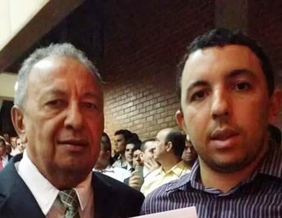 Dr. Pessoa e o filho João Pessoa (Pessoinha)