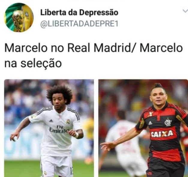Crítica a atuação de Marcelo