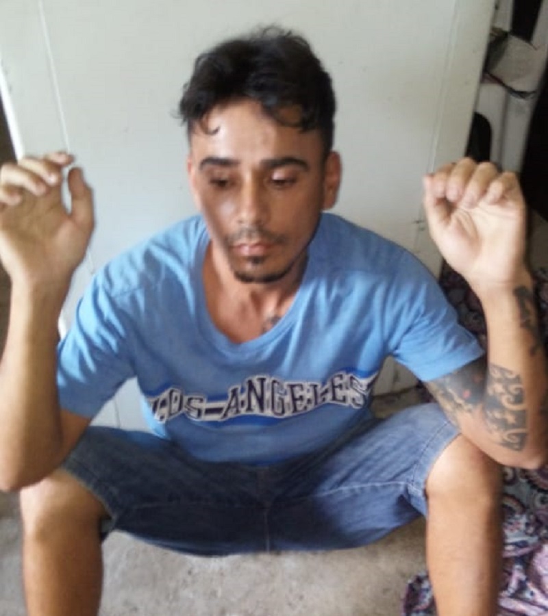Helino Julião Sampaio de Brito, suspeito por tráfico de drogas
