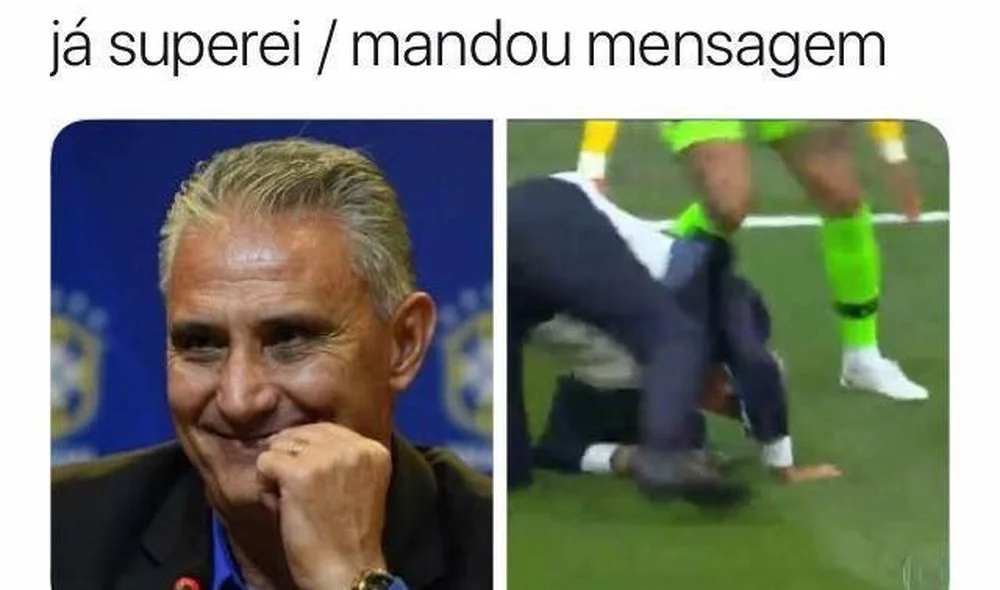 Memes sobre jogo do Brasil