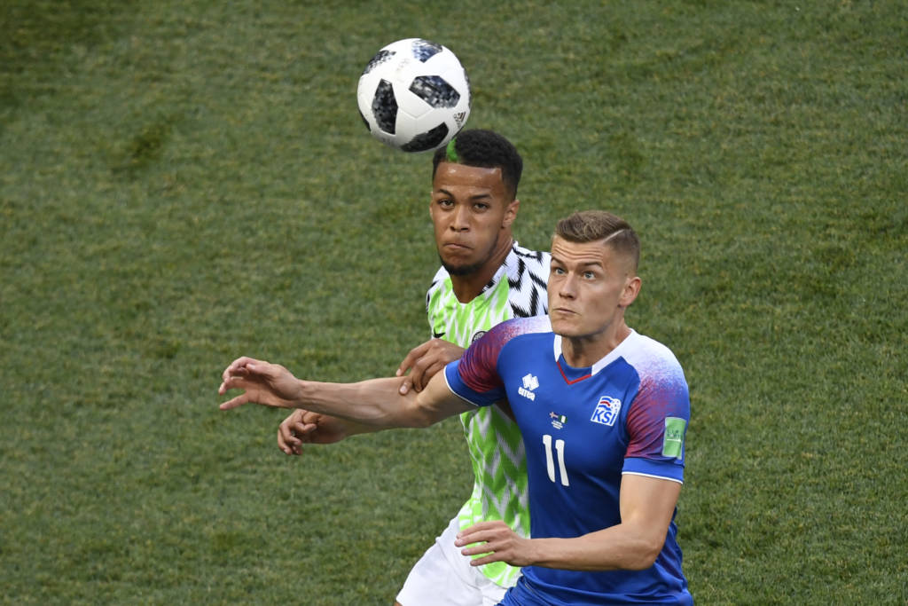 Partida entre Nigéria e Islândia pelo Grupo D da Copa do Mundo