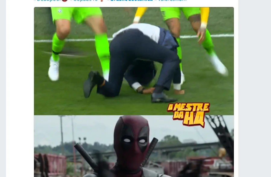 Queda de Tite é alvo dos internautas