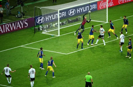 Alemanha virou o jogo e ganhou da Suécia