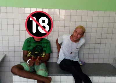 Bandido é preso e menor apreendido em Teresina