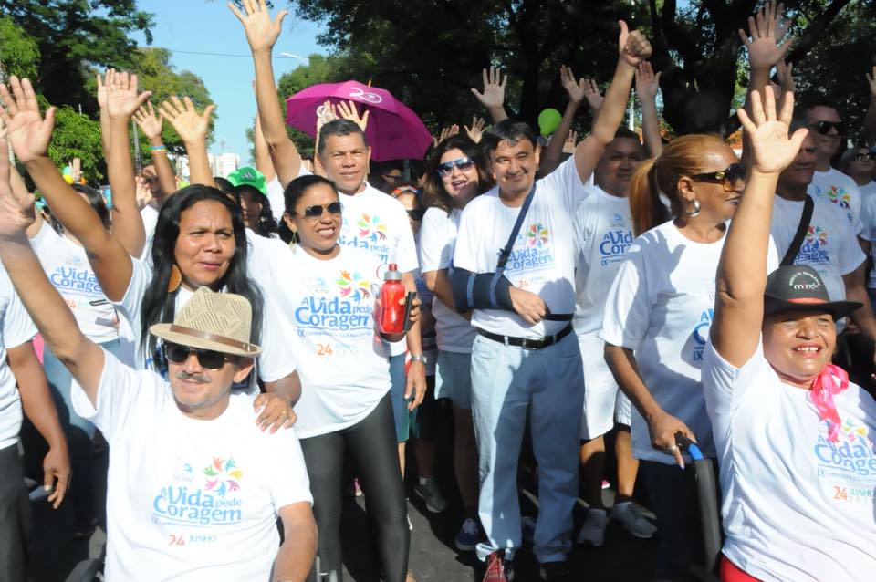 Governador Wellington Dias participa da IX Caminhada da Fazenda da Paz