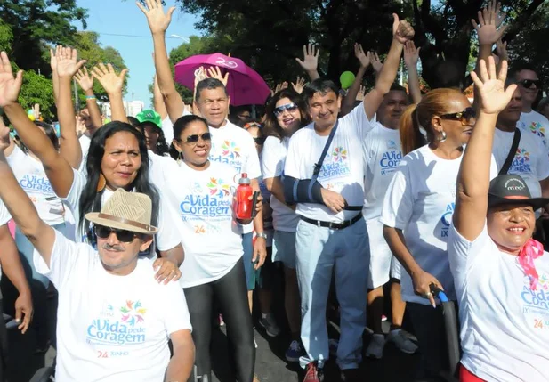 Governador Wellington Dias participa da IX Caminhada da Fazenda da Paz