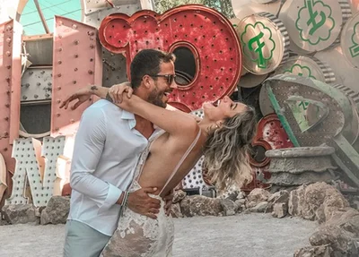 Gabriela Pugliesi em segundo casamento com Erasmo Viana 