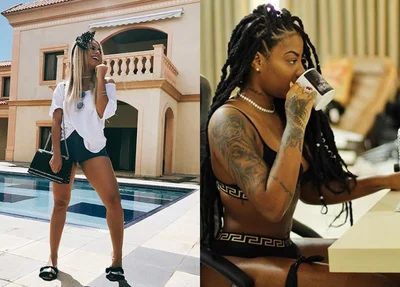 Lexa e Ludmilla em mansão na África