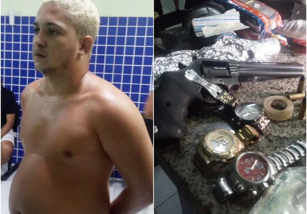 Ruan Carlos foi preso pela Polícia Militar