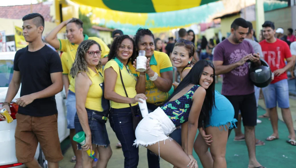 Alegria tomou de conta