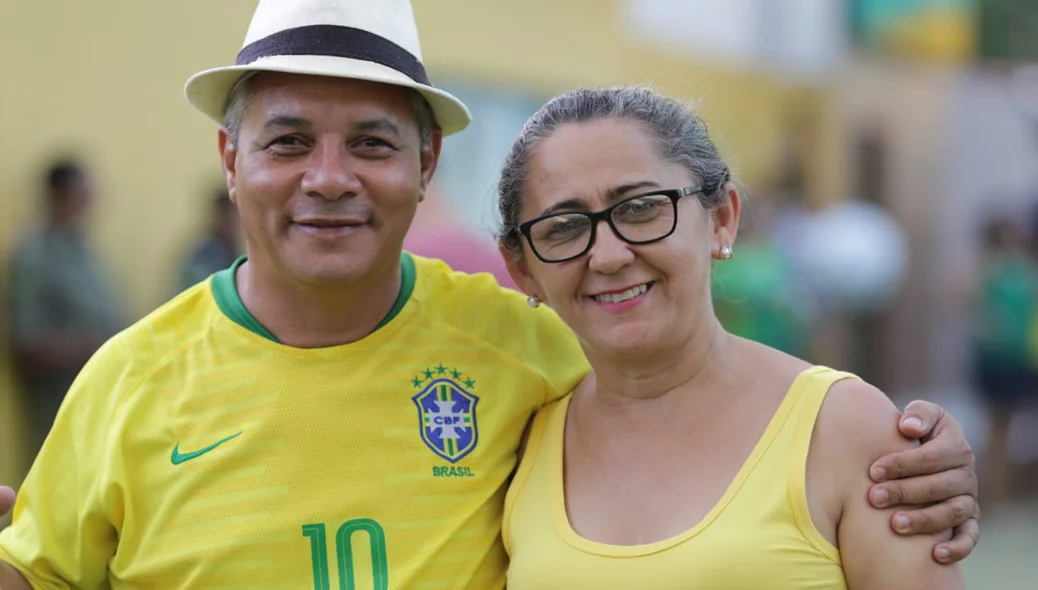 Casal de torcedores