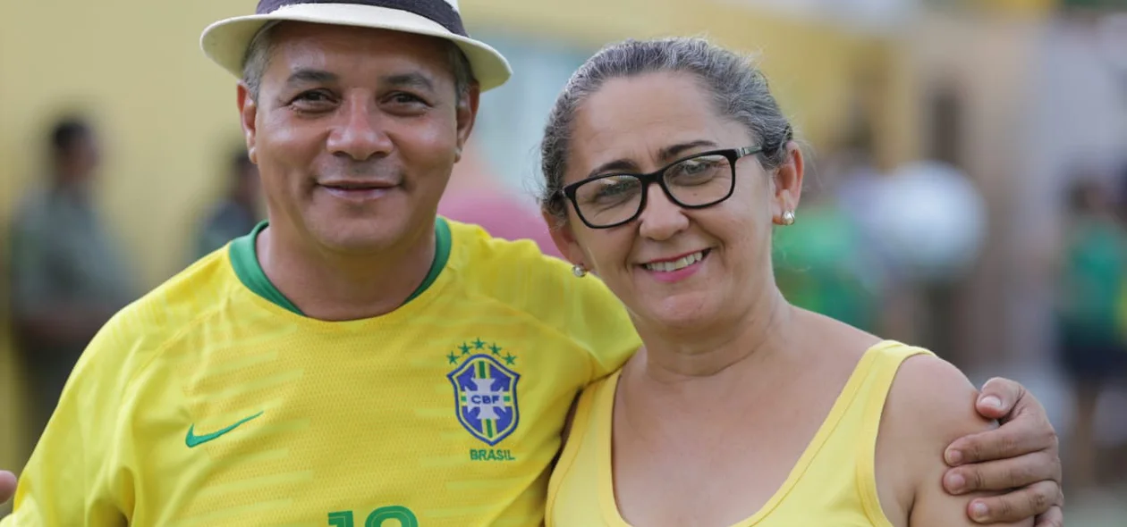 Casal de torcedores