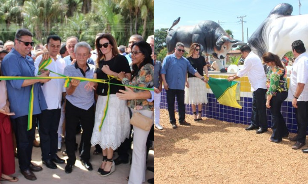 Inauguração do Monumento dos Marruás na cidade de Porto