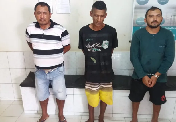 Operação da PM prende três homens em município do Piauí