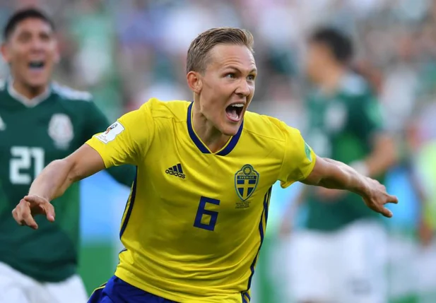 Suécia vence o México e se classifica para as oitavas