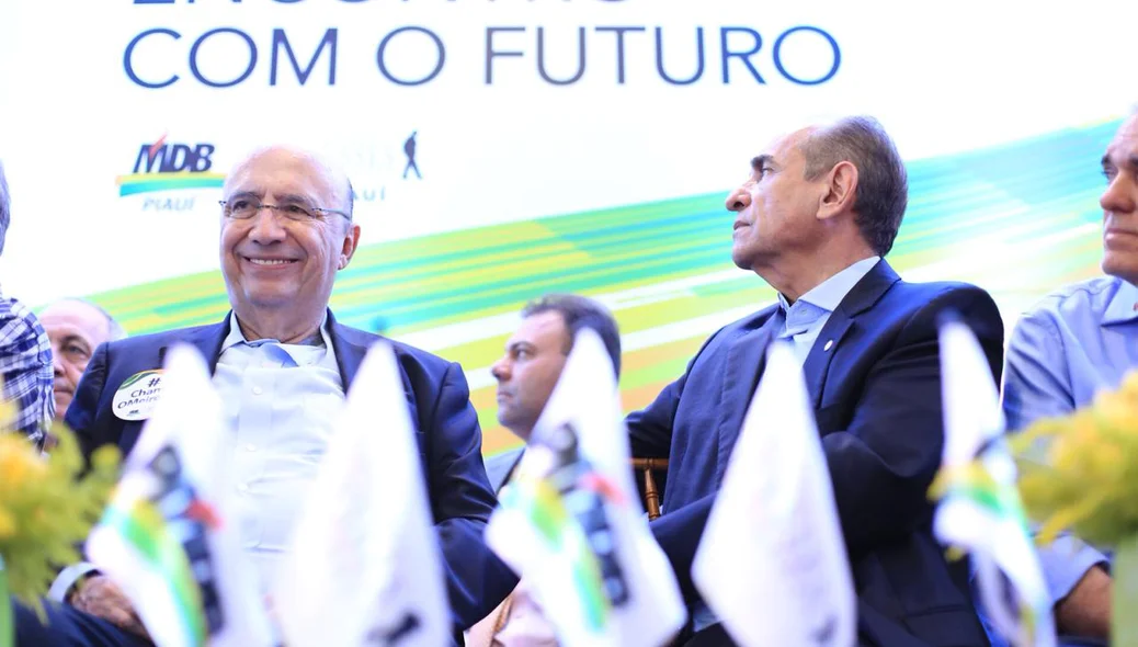 Henrique Meirelles e Marcelo Castro