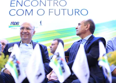 Henrique Meirelles e Marcelo Castro