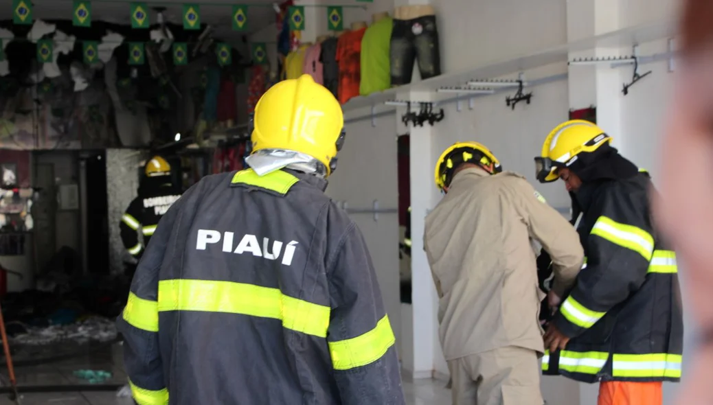 Ninguém ficou ferido durante o incêndio