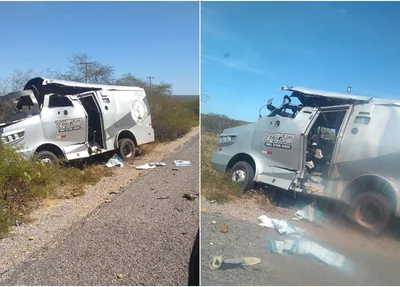 Carro-forte foi alvo de bandidos em Jaicós 