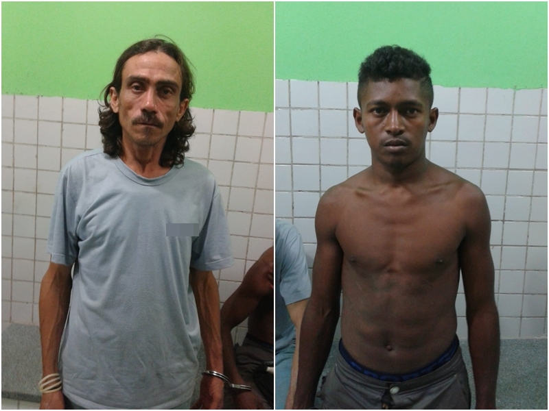 José Augusto Pereira do Nascimento e Raimundo de Assis Alves Filho foram presos