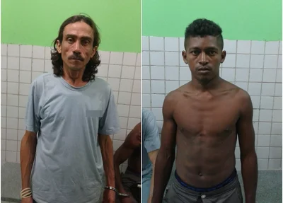 José Augusto Pereira do Nascimento e Raimundo de Assis Alves Filho foram presos