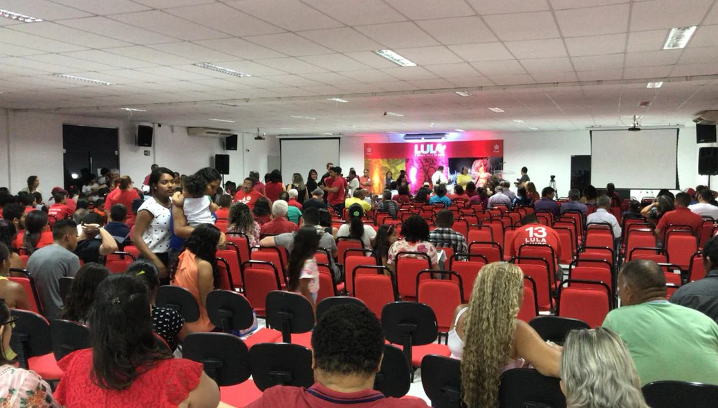 Lançamento da pré-candidatura de Lula em Teresina