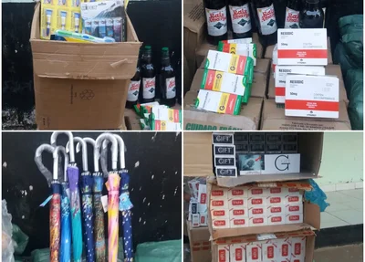 Material apreendido pela PM em Francinópolis