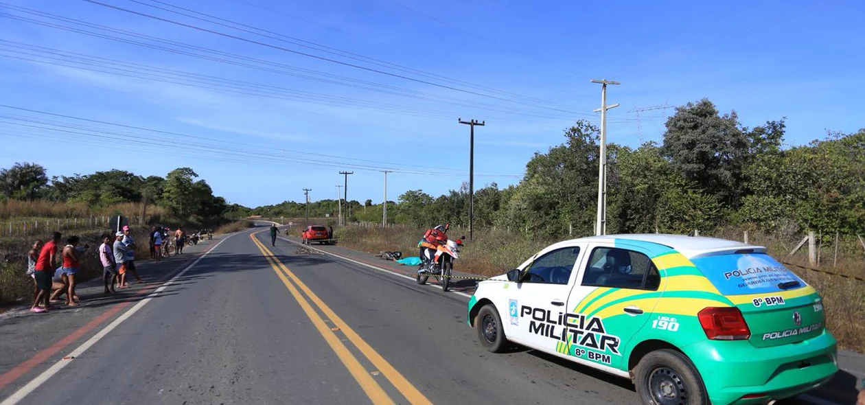O homicídio ocorreu na BR-343