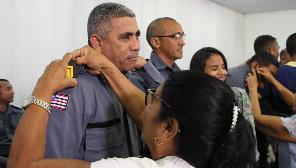 Policiais promovidos