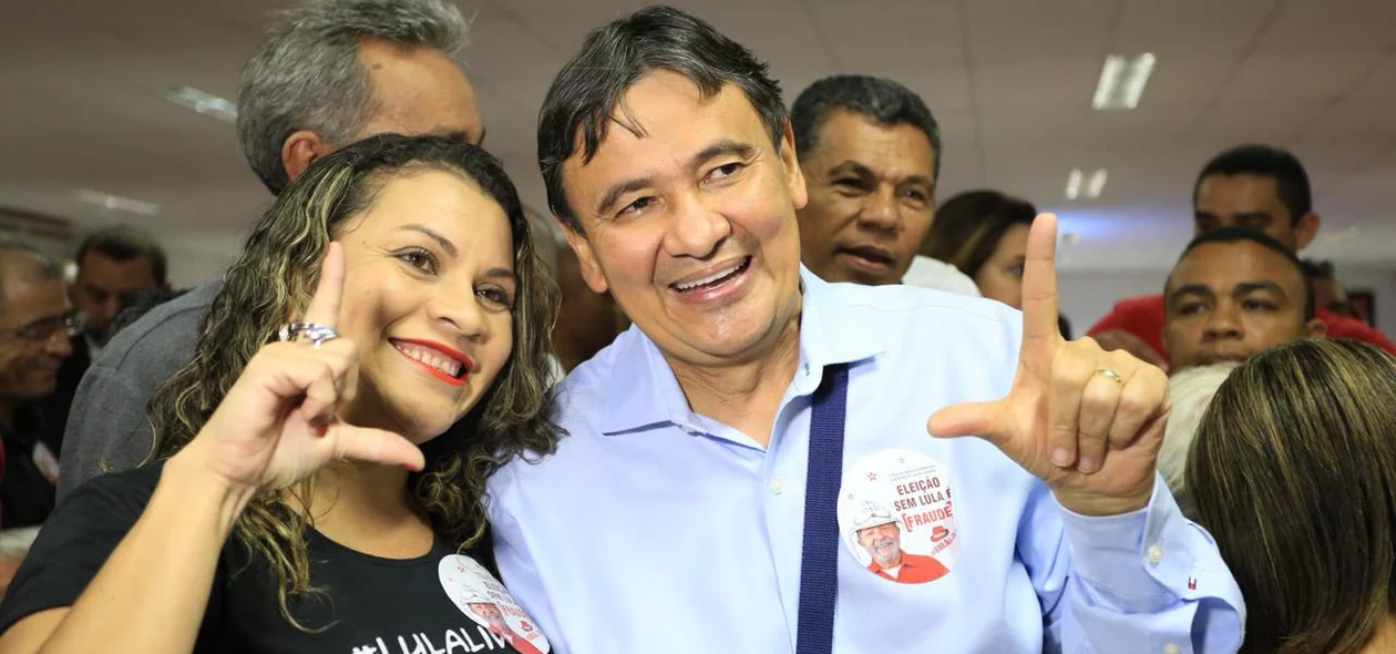 Wellington Dias e militante