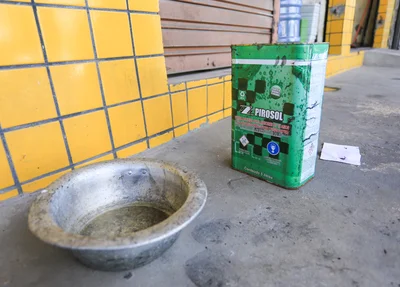 Querosene usada para provocar o incêndio