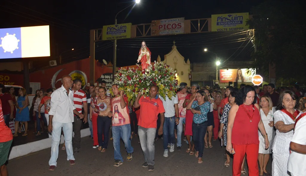 Saída da procissão