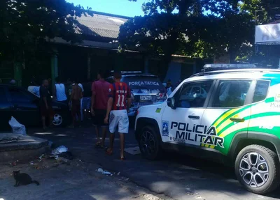 Viatura do 6º Batalhão da Polícia Militar