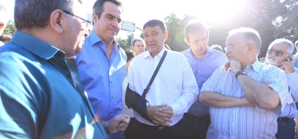 Wellington Dias, Ciro Nogueira e Júlio César