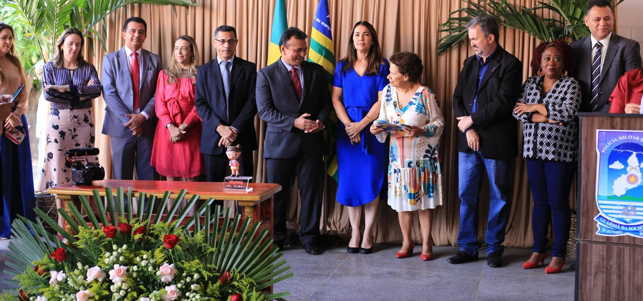 Autoridades presente na solenidade 