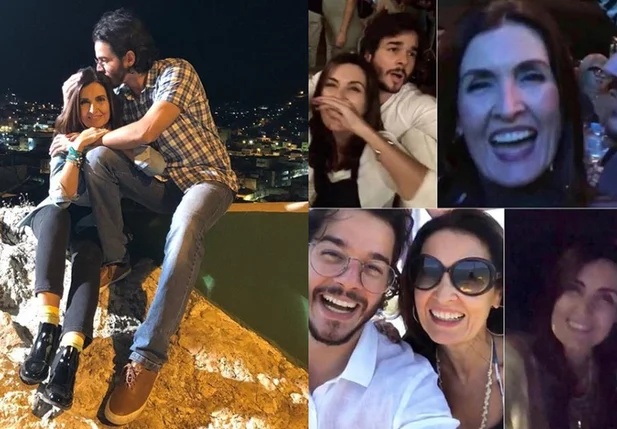 Fátima Bernardes e Túlio Gadêlha comemoram oito anos de namoro