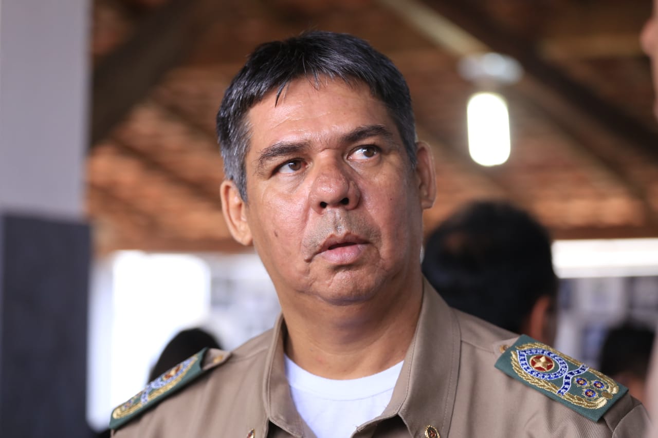 Lindomar Castilho, comandante Geral da Polícia Militar