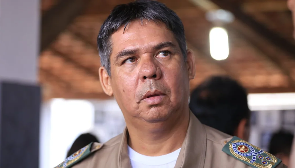 Lindomar Castilho, comandante Geral da Polícia Militar