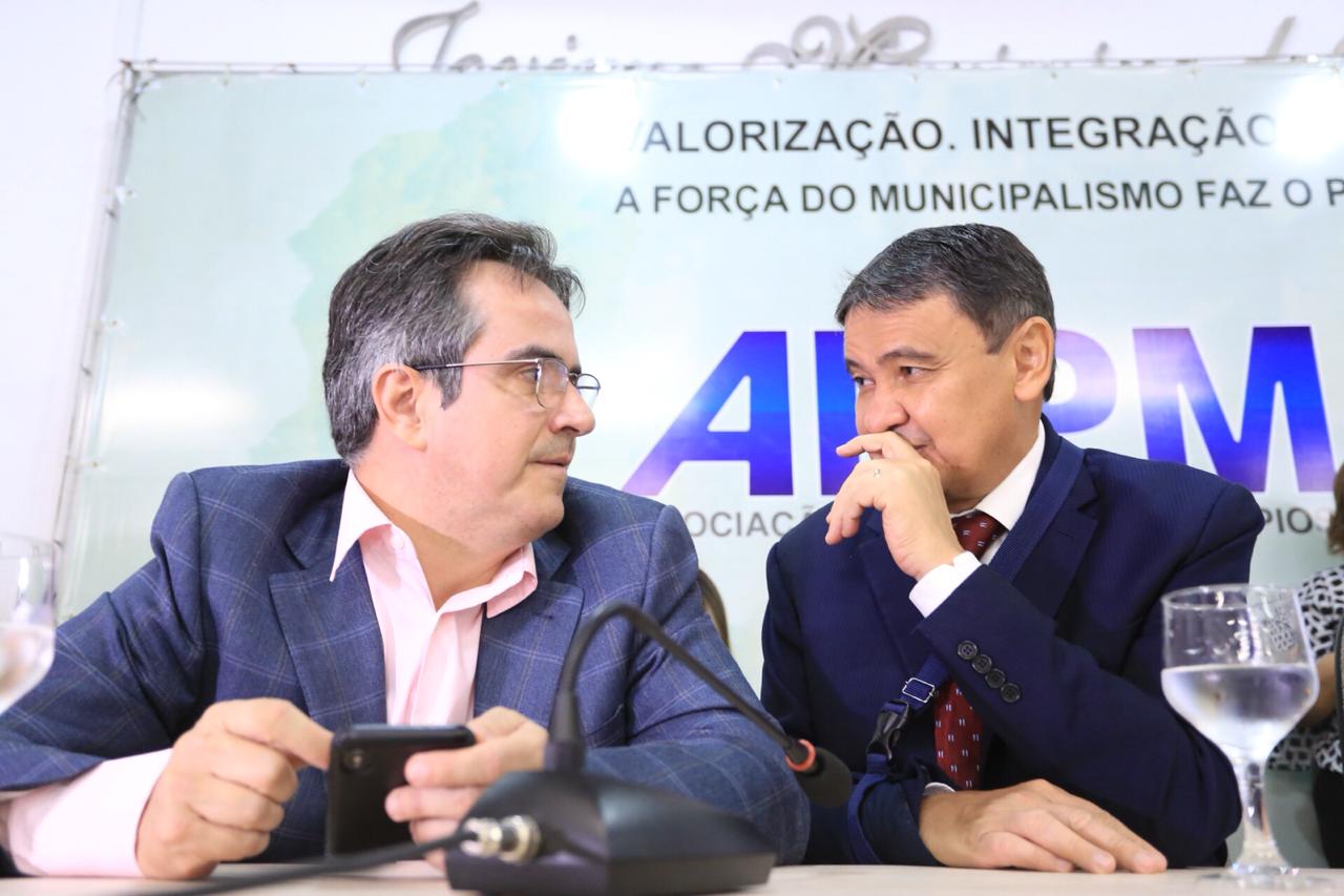 Senador Ciro Nogueira e governador Wellington Dias 