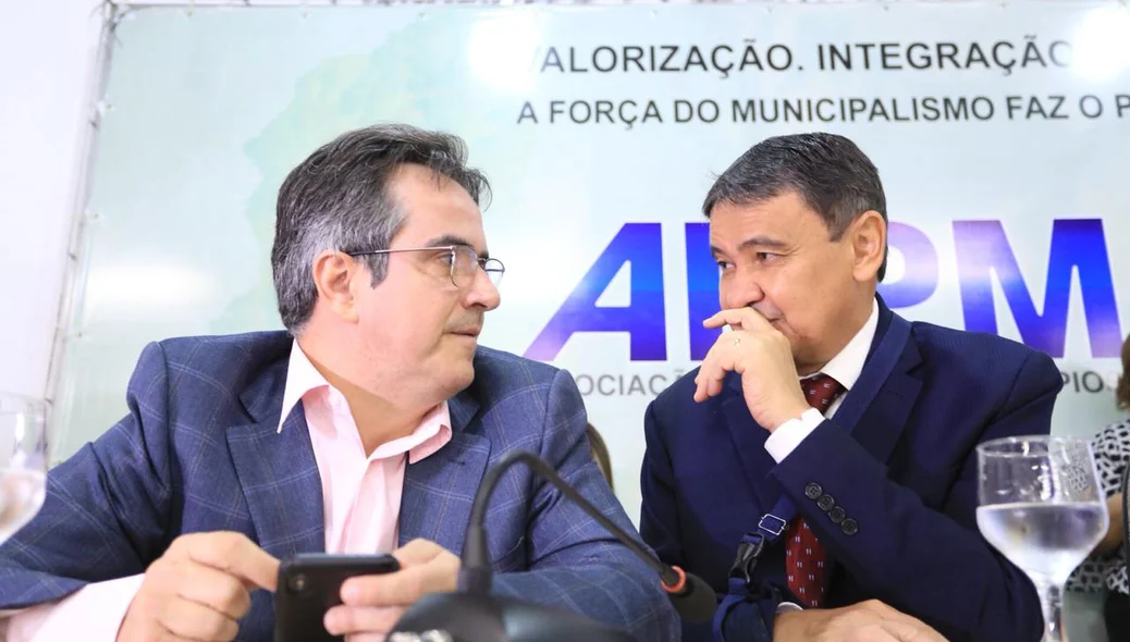 Senador Ciro Nogueira e governador Wellington Dias 