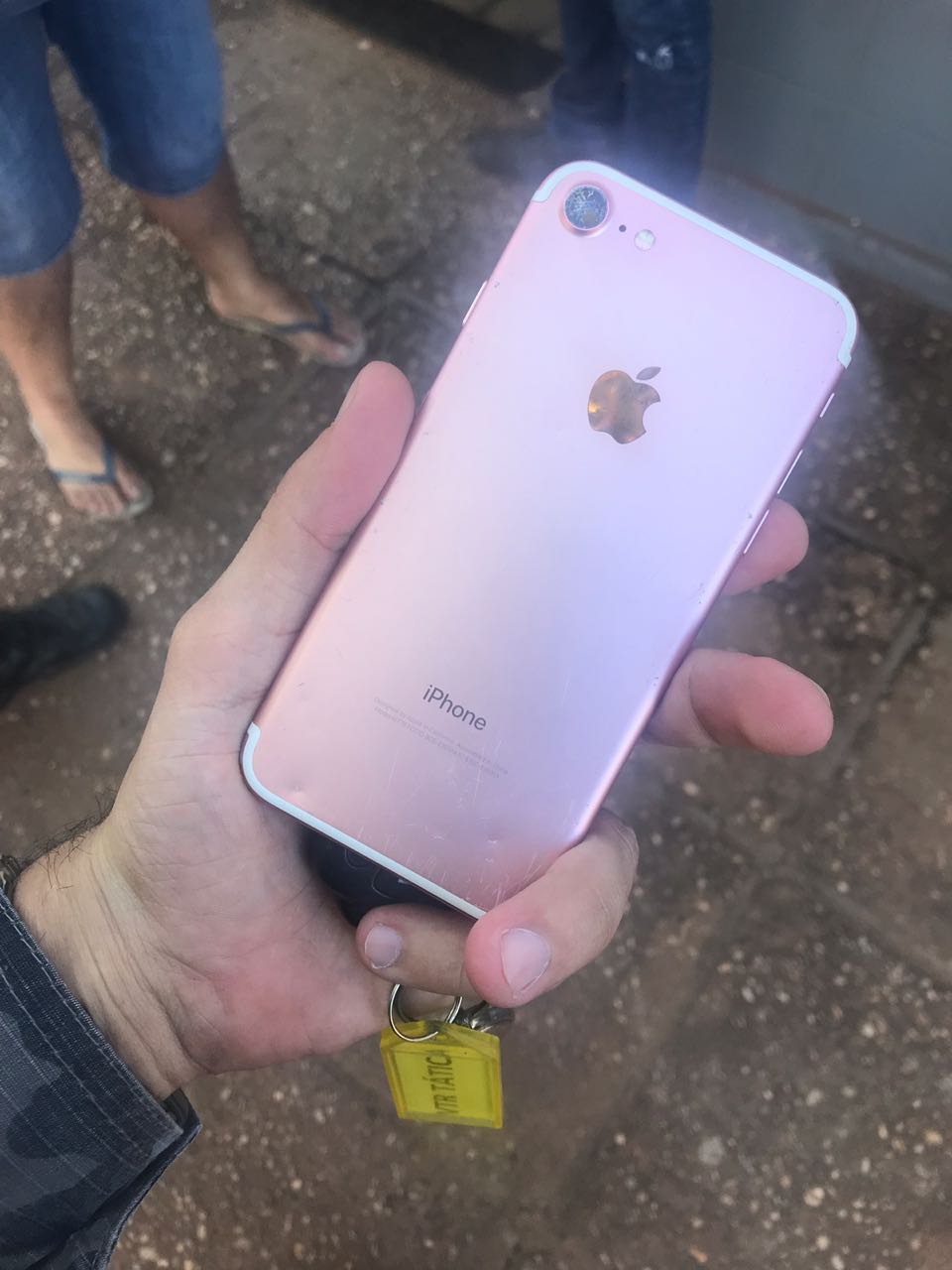 Celular Iphone 7 roubado no bairro Lourival Parente