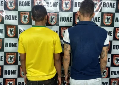 Dupla presa por tráfico de drogas