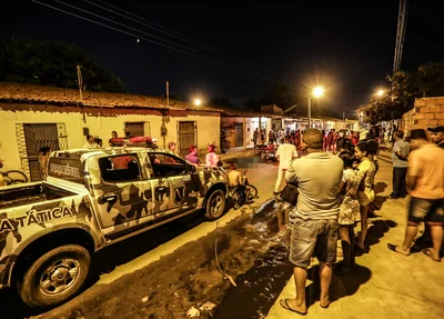 Polícia Militar esteve no local 