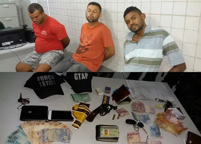 Quatro homens são presos por roubo de carro em Teresina
